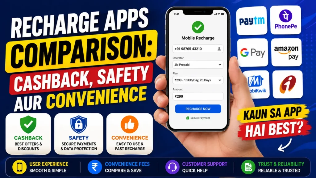 Recharge Apps Comparison