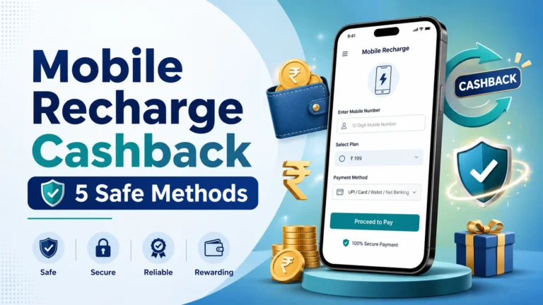 How to Get Cashback on Mobile Recharge